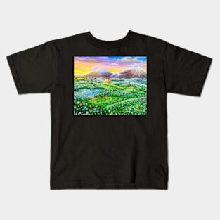 The valley of love Kids T-Shirt